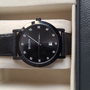 Bulova Diamond Dial Watch for Men